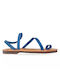 Handmade Women's Sandals Blue