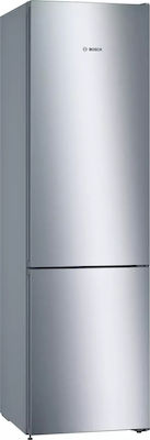 Bosch Ψυγειοκαταψύκτης NoFrost Υ203xΠ60xΒ66εκ. Inox