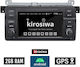 Kirosiwa Car Audio System for BMW Series 3 / E46 / Series 3 (E46) 1998-2005 (Bluetooth/USB/WiFi/GPS/Apple-Carplay/Android-Auto) with Touch Screen 7"