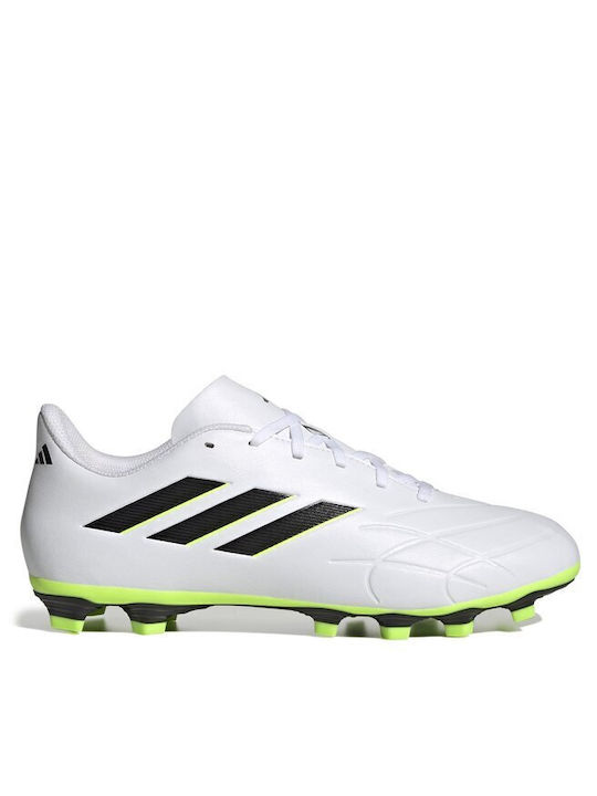Adidas Pure.4 FxG Χαμηλά Ποδοσφαιρικά Παπούτσια με Τάπες Λευκά