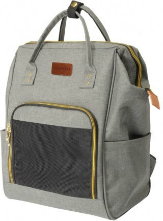Camon Pet Dog/Cat Carrying Gray Backpack L30xW20xH43cm