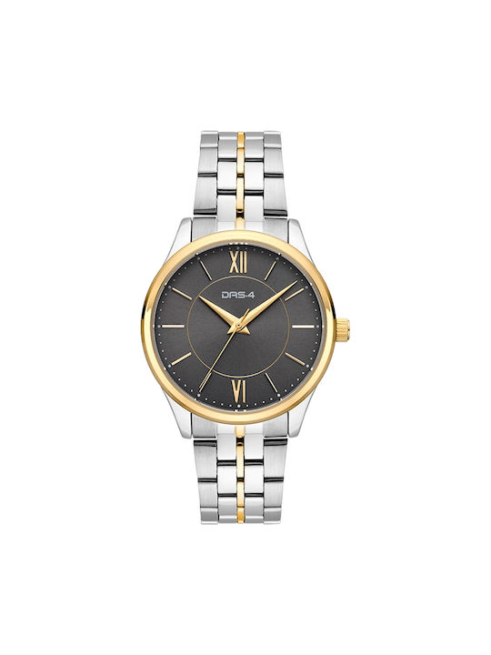 DAS.4 Watch with Silver Metal Bracelet