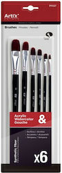 Artix Set Pensule de Pictură No12 6buc