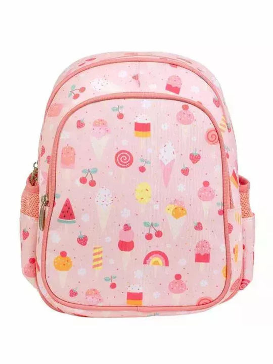 A Little Lovely Company Schulranzen Rucksack Kindergarten Mehrfarbig