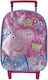 Peppa Pig Schulranzen Trolley Kindergarten in Rosa Farbe