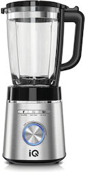 IQ Blender for Smoothies with Glass Jug 1.75lt 1400W Inox