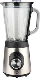 IQ Blender for Smoothies with Glass Jug 1.5lt 800W Inox
