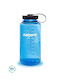 Nalgene Plastic Water Bottle 500ml Blue
