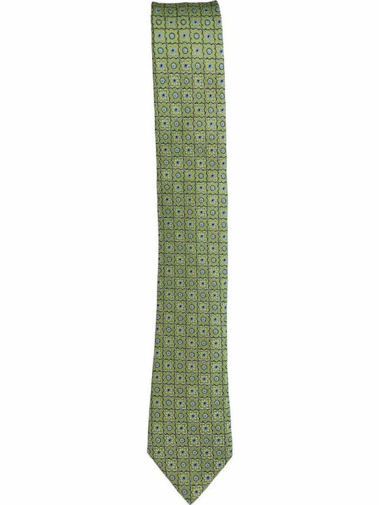 Monte Napoleone Men's Tie Monochrome Green