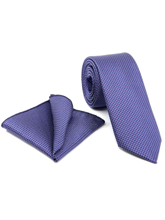 Legend Accessories Men's Tie Set Printed Lilac