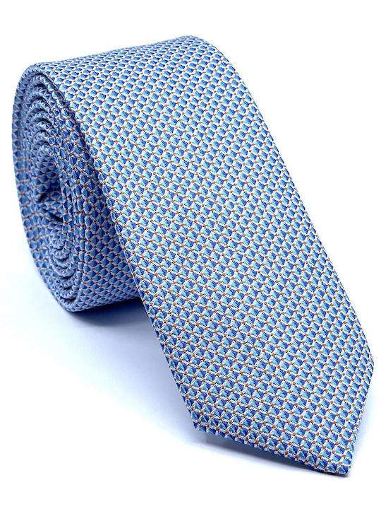 Legend Accessories Ανδρική Γραβάτα Μονόχρωμη σε Γαλάζιο Χρώμα
