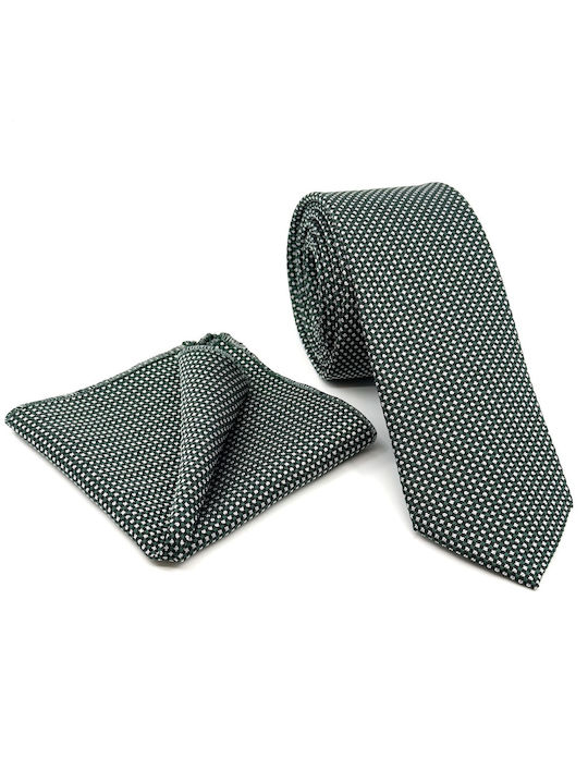 Legend Accessories Men's Tie Set Printed Green