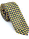 Legend Accessories Silk Men's Tie Printed Yellow