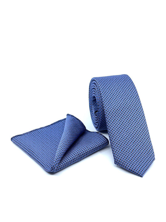 Legend Accessories Men's Tie Set Printed Blue