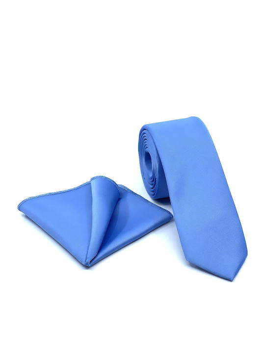 Legend Accessories Men's Tie Set Monochrome Blue