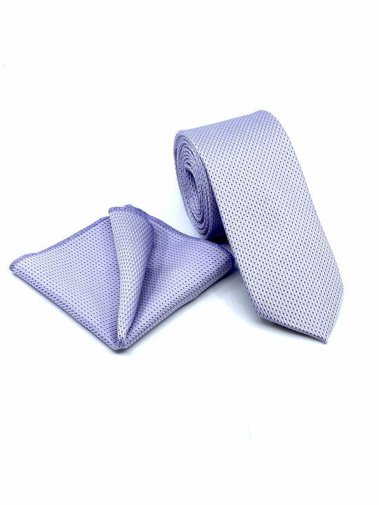 Legend Accessories Men's Tie Printed Lilac