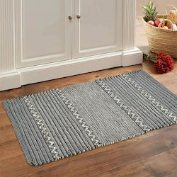 Lino Home Velmar Ορθογώνιο Χαλάκι Κουζίνας 60x90cm 2500000747 Γκρι