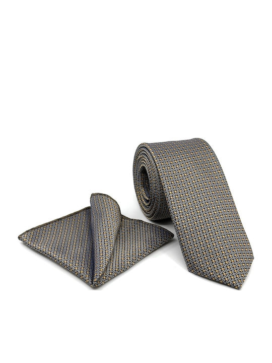 Legend Accessories Men's Tie Set Printed Blue