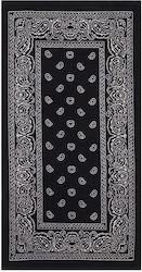 Aquablue Beach Towel Cotton Black 160x86cm.