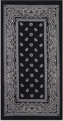 Aquablue Beach Towel Black 160x86cm.