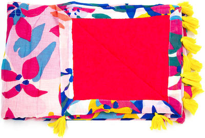 Poco Loco Beach Towel Pareo with Fringes 170x95cm.