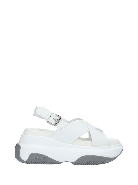 Liu Jo Women's Platform Shoes White