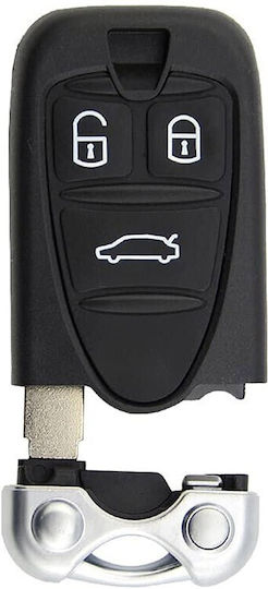 Car Key Shell with 3 Buttons for Alfa Romeo