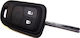 Car Key Shell with Blade with 2 Buttons for Chevrolet