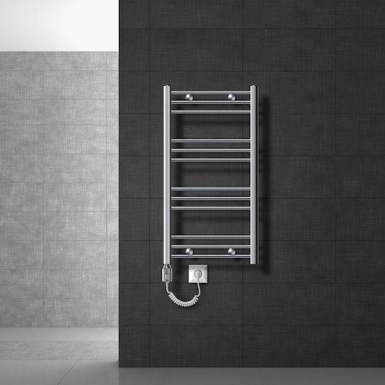 ECD Germany Șină pentru prosoape baie 800x500 Alb