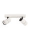 Italux Double Spot with Socket GU10 in White Color