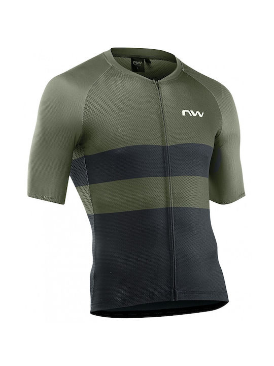 Northwave BLADE AIR Kurze Ärmel Radtrikot Grün