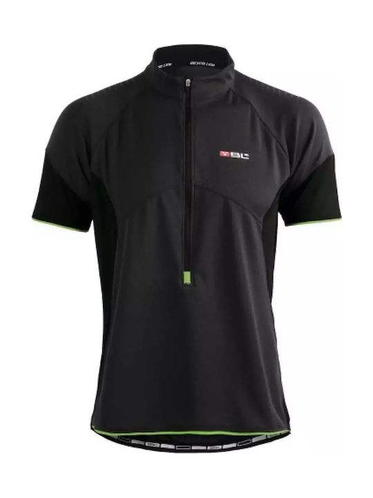 Bicycle Line Kurze Ärmel Radtrikot Schwarz