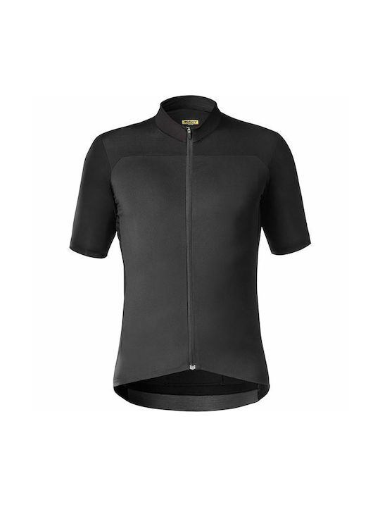 Mavic Short Sleeves Cycling Jersey Black