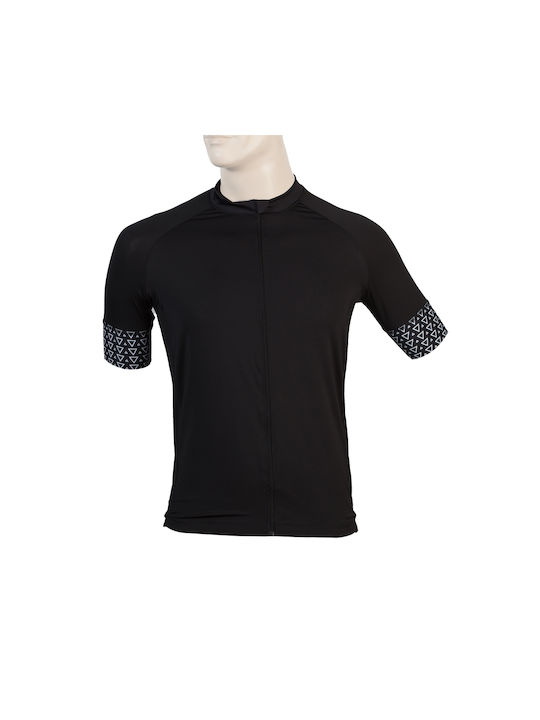 Demaraz Κοντομάνικη Μπλούζα Road Bike Μαύρη