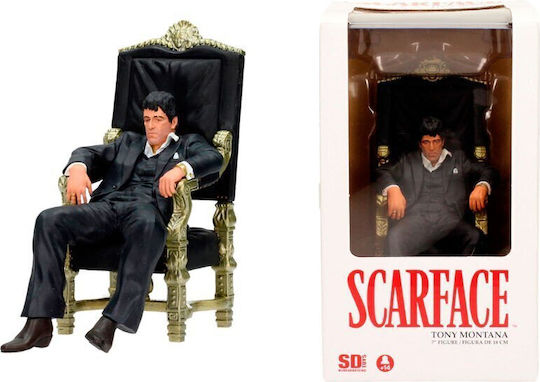 Sd Toys Scarface Sitting Tony Montana Figure 18cm
