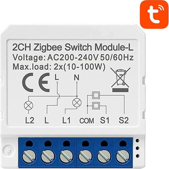Avatto LZWSM16-W2 Intelligenter Schalter 2 Kanäle ZigBee Ohne Neutralleiter