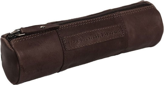The Chesterfield Brand Federmäppchen Zylinderförmig Braun