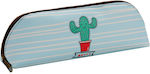 Arte Regal Pencil Case Barrel with 1 Compartment Light Blue