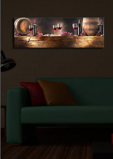 Tablou pe Pânză cu iluminare LED 90x90cm
