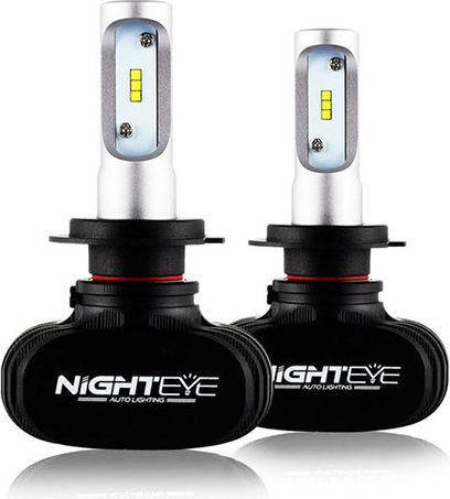 Nighteye Λάμπες Αυτοκινήτου H7 Canbus LED 6000K Ψυχρό Λευκό 12V / 32V 50W 2τμχ