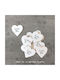 Synchronia Σετ Διακοσμητικές Καρδιές Love You από Ξύλο 3x3x3cm 10τμχ