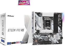 ASRock B760M Pro RS Motherboard Micro ATX με Intel 1700 Socket