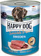 Happy Dog Υγρή Τροφή Σκύλων σε Κονσέρβα με Ελάφι χωρίς Σιτηρά 800gr