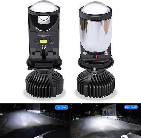 Beltec Audio Lamps Car H4 LED 6000K Cold White 12V 100W 2pcs