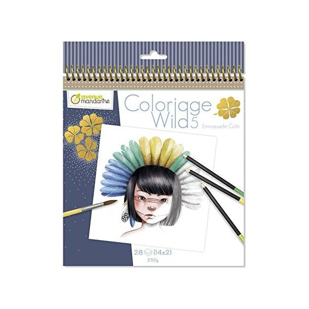 Avenue Mandarine Emmanuelle Colin Colouring Book Skroutz.gr