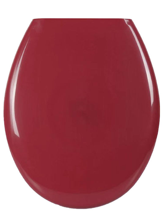Capac WC Plastic 45x37cm Roșu