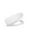 Roca Plastic Soft Close Toilet Seat White 43.8cm
