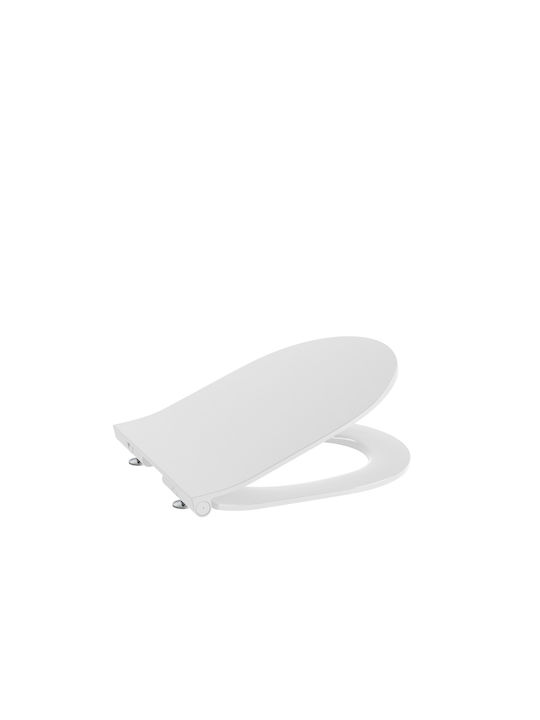 Roca Gap Capace WC Slim Închidere Lentă Plastic Alb