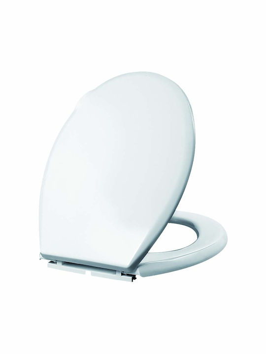 CR Smart Καπάκι Λεκάνης Πλαστικό 44.5-47.5x37.5cm Λευκό