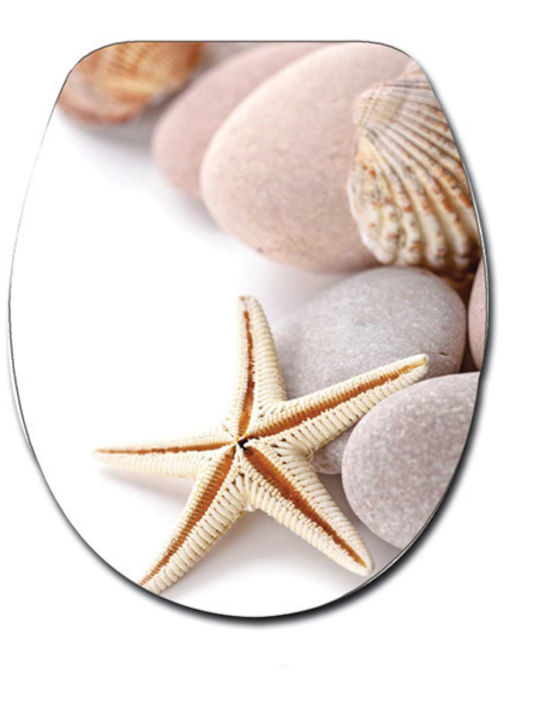 Import Hellas Капак за тоалетна от Бакелит 45x37см Многоцветен
